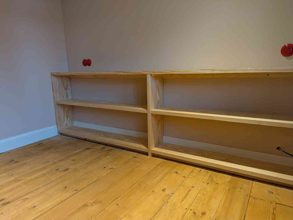 Bespoke shelving unit